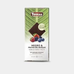 TORRAS STEVIA CHOCOLATE NEGRO-FRUT